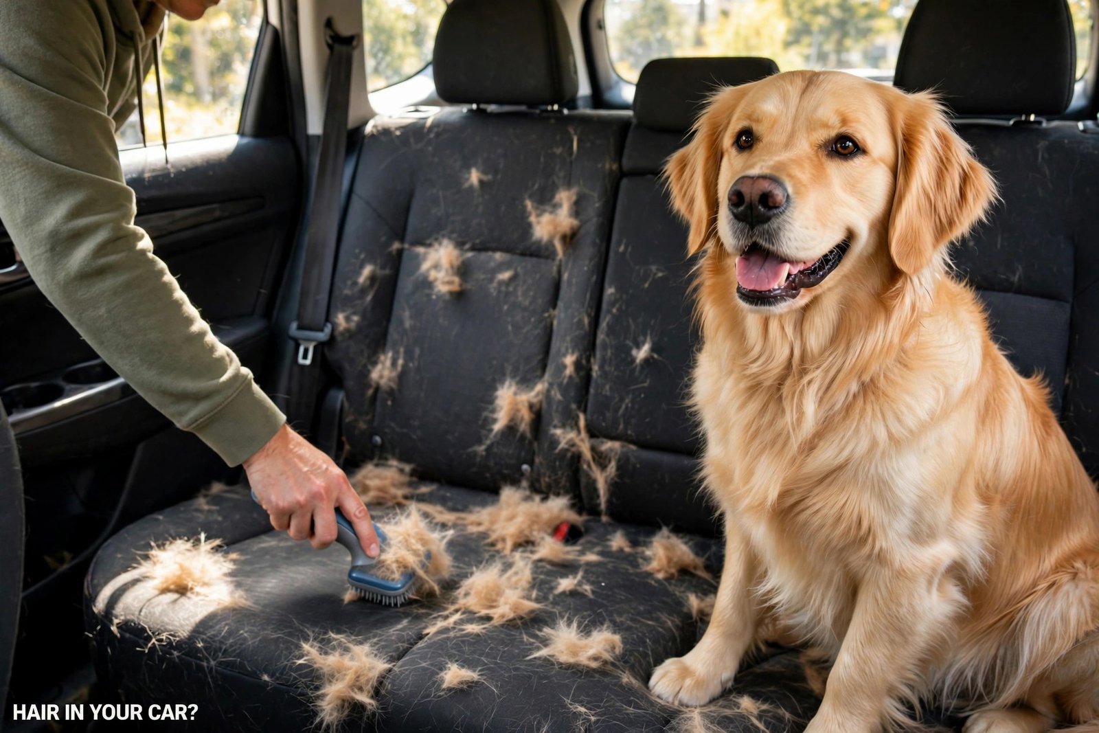 How to Get Dog Hair Out of Car Seats